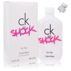 Ck One Shock by Calvin Klein Eau De Toilette Spray (Gender: Women, size: 3.4 oz)