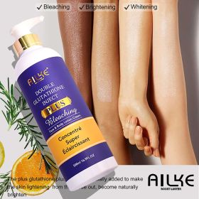 AILKE Whitening Dark Spot Removal Lotion, Antioxidant Body Cream, Smooth Soft Skin, With Double Glutathione, Support Wholesale (Color: Body Lotion)