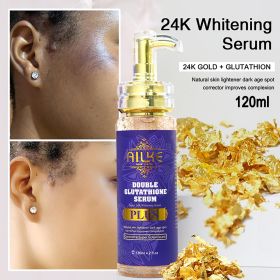 AILKE Whitening Dark Spot Removal Lotion, Antioxidant Body Cream, Smooth Soft Skin, With Double Glutathione, Support Wholesale (Color: 120ml Serum)