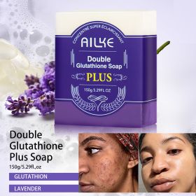 AILKE Whitening Dark Spot Removal Lotion, Antioxidant Body Cream, Smooth Soft Skin, With Double Glutathione, Support Wholesale (Color: Soap)