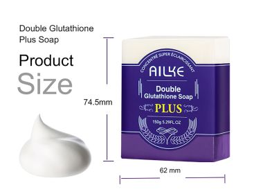 AILKE Whitening Skin Care Set, Hyperpigmentation Treatment Quick Effect, Freckles Melasma Brown Spot Corrector for Men Women (Color: Soap)